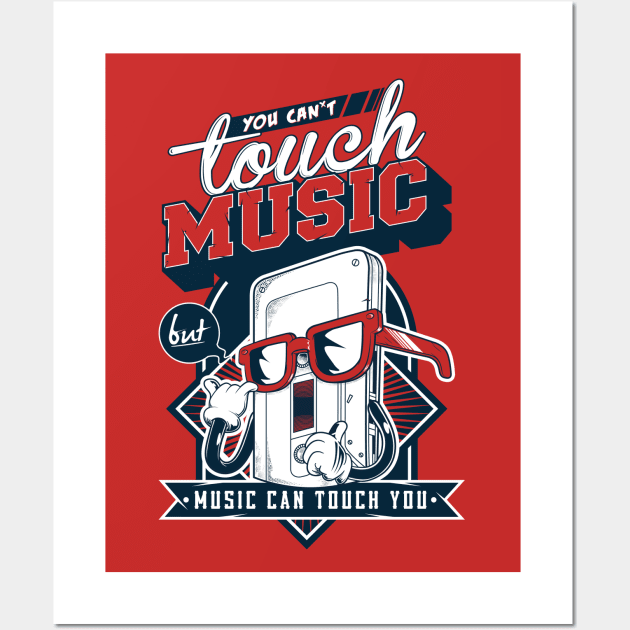 Music Can Touch You Wall Art by Akiwa